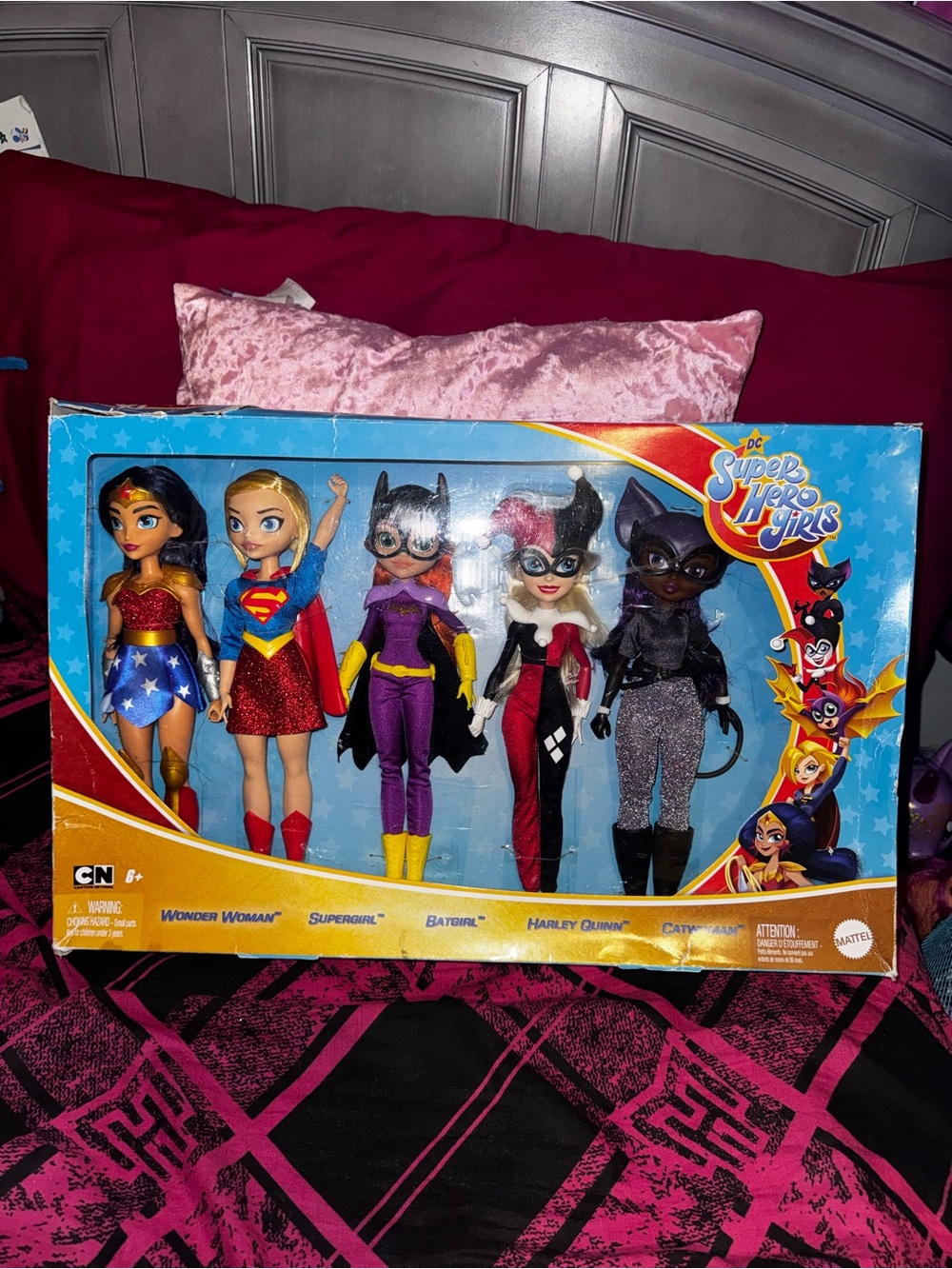 Dc superhero Doll Set - 5 dolls